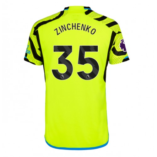 Fotbalové Dres Arsenal Oleksandr Zinchenko #35 Venkovní 2023-24 Krátký Rukáv